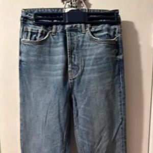 Anine Bing Button Front Jeans